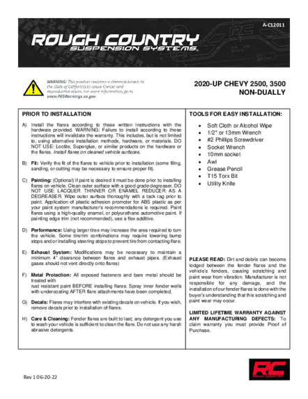 Installation Manual